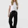 Online Saint and Sofia Chelsea Pant - Black Jersey