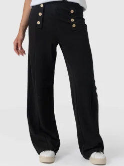 Online Saint and Sofia Chelsea Pant - Black Jersey