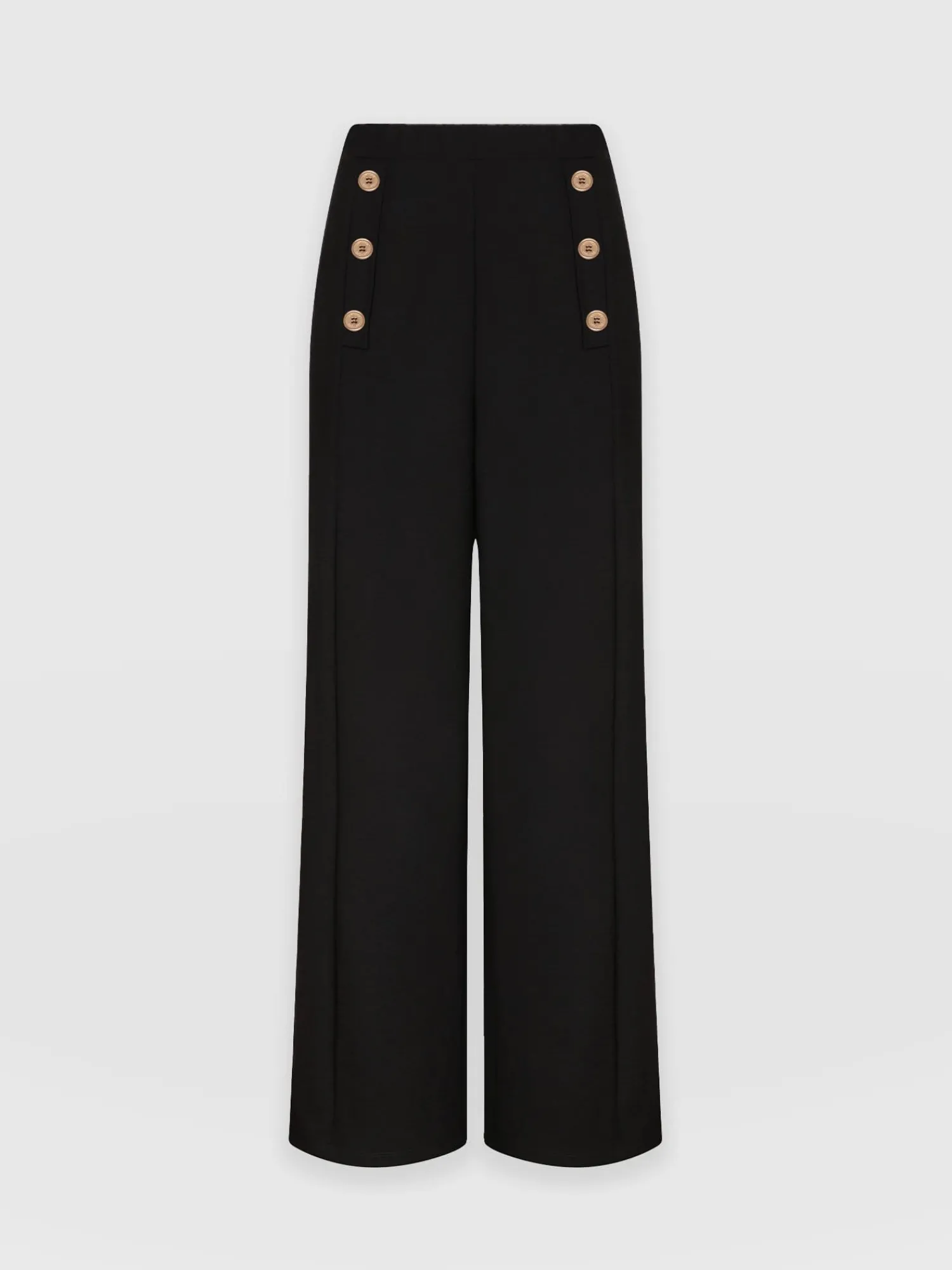 Online Saint and Sofia Chelsea Pant - Black Jersey