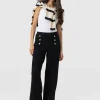 Fashion Saint and Sofia Chelsea Pant - Black Textured