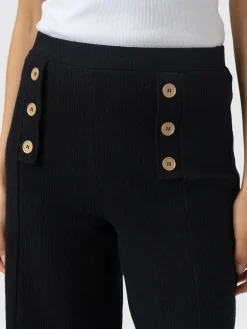 Fashion Saint and Sofia Chelsea Pant - Black Textured