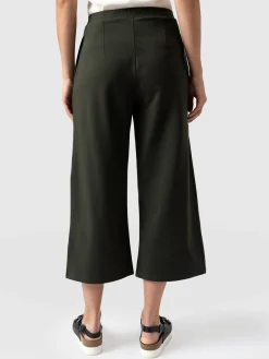 Best Saint and Sofia City Culotte - Khaki Pleats