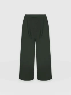 Best Saint and Sofia City Culotte - Khaki Pleats