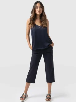 Fashion Saint and Sofia City Culotte - Navy