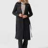 Online Saint and Sofia Classic Trench Coat - Black