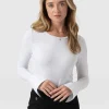 New Saint and Sofia Connie Cuff Tee - White