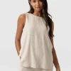 Fashion Saint and Sofia Corinne Linen Tunic - Oatmeal