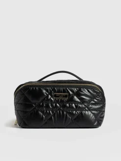 Clearance Saint and Sofia Cosmetics & Wash Bag - Black