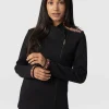 New Saint and Sofia Cotton Biker Jacket - Leopard Trim