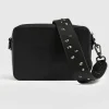 Best Saint and Sofia Cross Body Bag - Black Studded