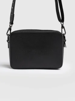 Best Saint and Sofia Cross Body Bag - Black Studded