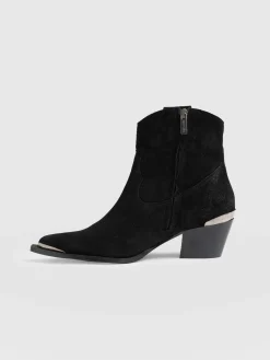 Clearance Saint and Sofia Dallas Metal Boot - Black