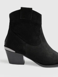 Clearance Saint and Sofia Dallas Metal Boot - Black