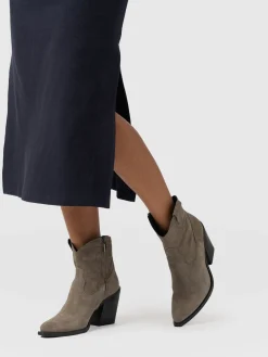 Sale Saint and Sofia Dallas Mid Boot - Taupe