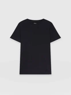 Discount Saint and Sofia Easy Cotton Tee - Navy