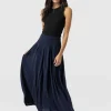 Hot Saint and Sofia Eliza Pleated Skirt - Navy