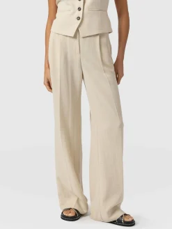 Discount Saint and Sofia Emery Wide Leg Pant - Cream