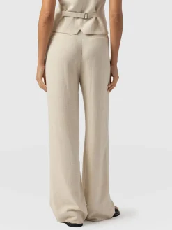 Discount Saint and Sofia Emery Wide Leg Pant - Cream