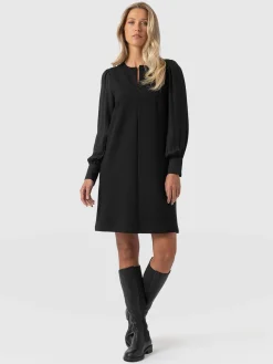 Hot Saint and Sofia Esme Zip Up Dress - Black