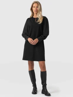 Hot Saint and Sofia Esme Zip Up Dress - Black