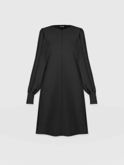 Hot Saint and Sofia Esme Zip Up Dress - Black