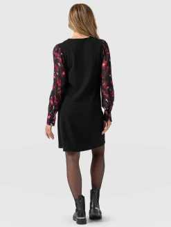 Clearance Saint and Sofia Esme Zip Up Dress - Pink Aurora