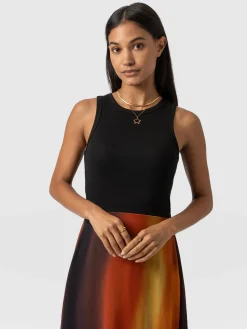 Fashion Saint and Sofia Etta Layered Dress - Amber Gradient