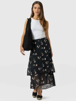 Clearance Saint and Sofia Etta Layered Skirt - Lily Gardens