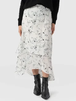 Best Saint and Sofia Etta Layered Skirt - White Floral