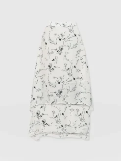 Best Saint and Sofia Etta Layered Skirt - White Floral