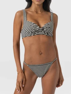 Best Saint and Sofia Faye Adjustable Bikini Bottom - Stripe