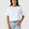 Fashion Saint and Sofia Finsbury Crew Neck Tee - White
