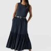 Discount Saint and Sofia Greenwich Dress - Navy
