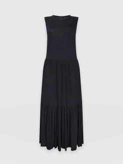 Discount Saint and Sofia Greenwich Dress - Navy