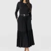 New Saint and Sofia Greenwich Dress Long Sleeve - Black