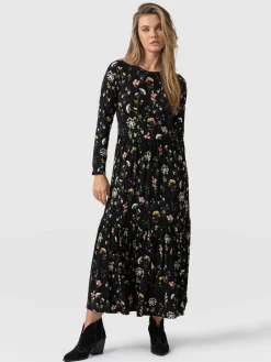 Fashion Saint and Sofia Greenwich Dress Long Sleeve - Hyde Gardens