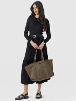 New Saint and Sofia Greenwich Dress Long Sleeve - Black