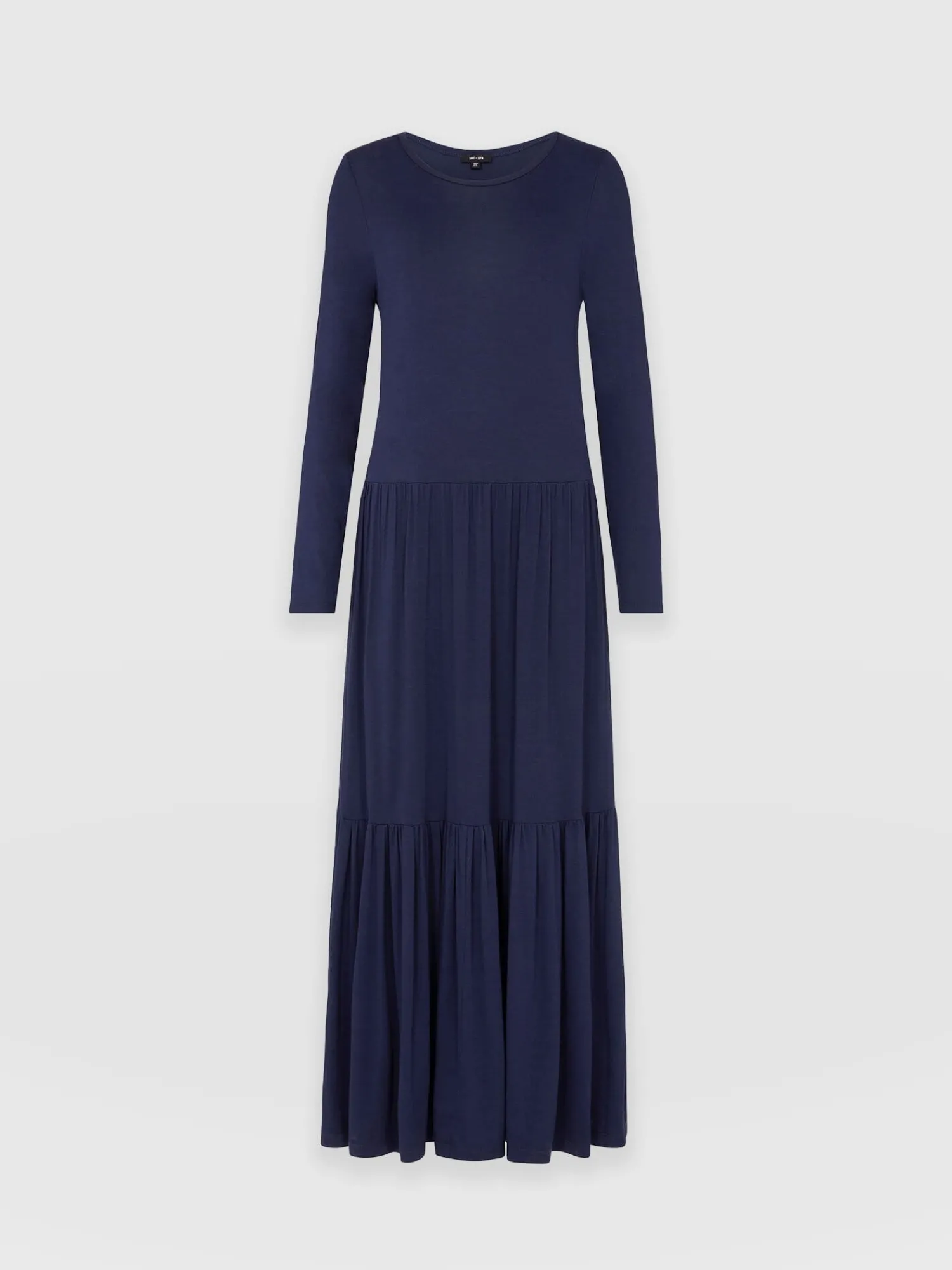 Online Saint and Sofia Greenwich Dress Long Sleeve - Navy