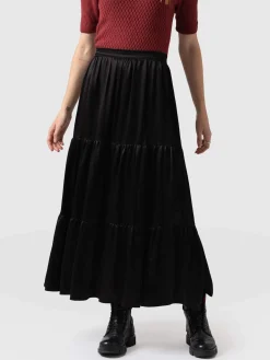 Sale Saint and Sofia Greenwich Skirt - Gloss Black