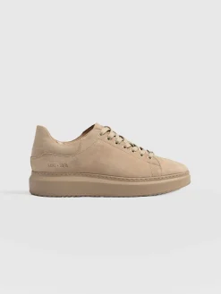 Clearance Saint and Sofia Hampstead Sneaker - Camel Suede