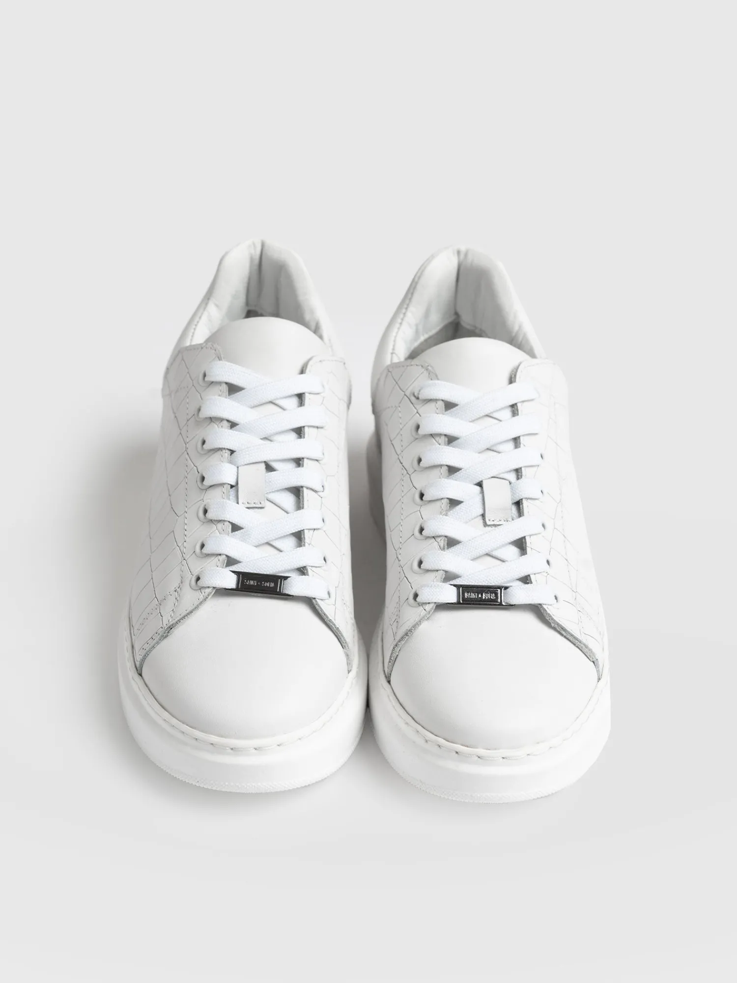 Discount Saint and Sofia Hampstead Sneaker - White Croc