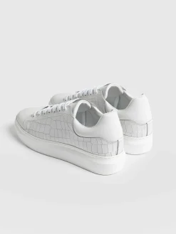 Discount Saint and Sofia Hampstead Sneaker - White Croc