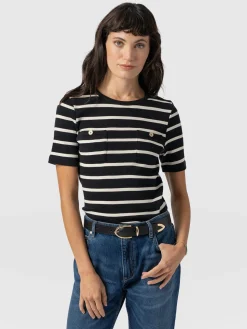 Sale Saint and Sofia Helena Tee - Stripe