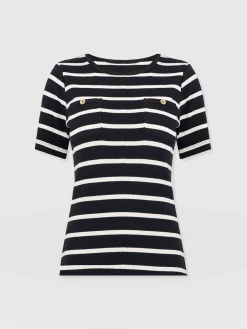Sale Saint and Sofia Helena Tee - Stripe