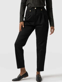 Online Saint and Sofia High Waisted Cargo Pant - Black