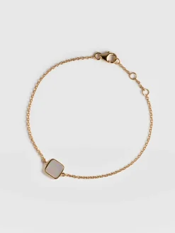 Hot Saint and Sofia Iridescence Square Bracelet - Gold
