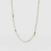 Outlet Saint and Sofia Jacqueline Pearl Necklace - Gold