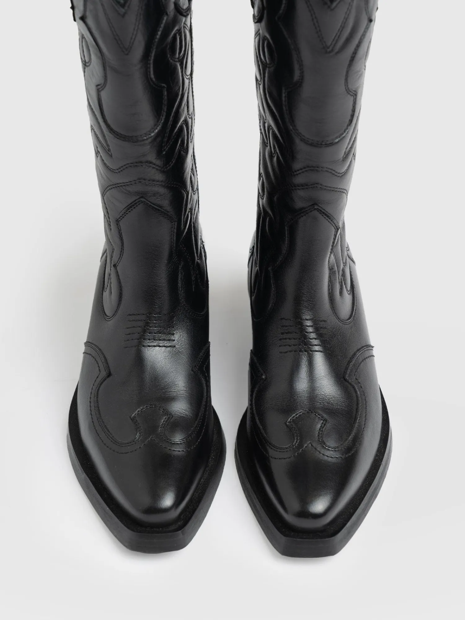 Fashion Saint and Sofia Kansas Western Boot - Black