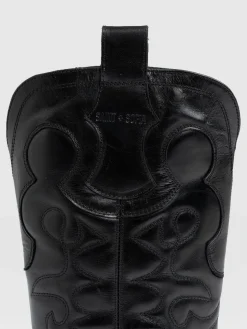 Fashion Saint and Sofia Kansas Western Boot - Black