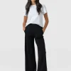 Best Saint and Sofia Keller Wide Leg Pant - Black